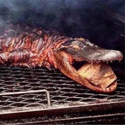 Smoked Alligator