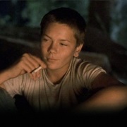 River Phoenix in "Stand by Me"