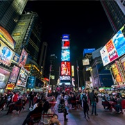 Visit NYC Times Square