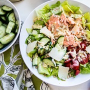 Salmon Caesar Salad