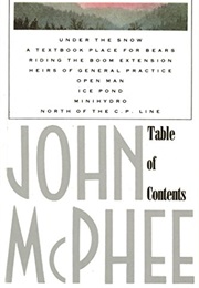 Table of Contents (John McPhee)