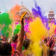 India During Holi