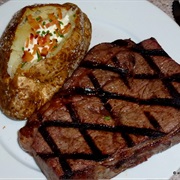 Steak and Baked Potato