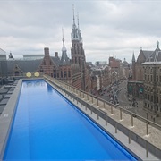 The Rooftop of Hotel "W" in Amsterdam