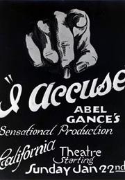 J'accuse (1919 - Abel Gance)