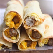 Sausage and Egg Taquito