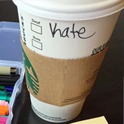 Give a Fake Name at a Coffee Place