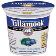 Tillamook Mountain Huckleberry Yogurt