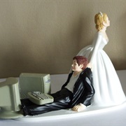 Dragging Him Away From His Computer