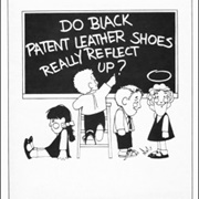 Do Black Patent Leather Shoes Really Reflect Up?