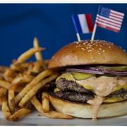 Burger Americain at Le Diplomate