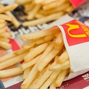 Ordered Fries as Your Side Dish