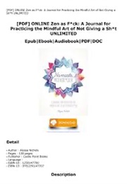 Namaste, Motherf*Cker (Alyssa Nichols)