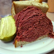Slyman's Corned Beef Sandwich
