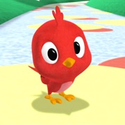 Baby Red Bird