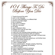 Tell at Least 10 People About Your Bucket List and Encourage Them to Join You!