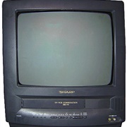 TV and VHS Combo