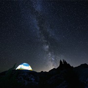 Sleep Under the Stars in a Remote Location
