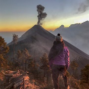 Hike Up a Vulcano