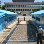 Military Demarcation Line Between South and North Korea