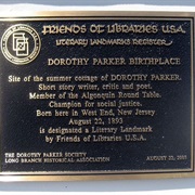 Dorothy Parker Birthplace - Long Branch, NJ