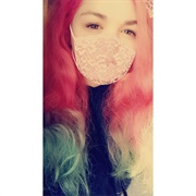 Pink With Green Tips