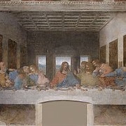 "The Last Supper" Leonardo De Vinci in Milan, Italy