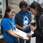 Volunteer for a Political Party