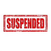 Been Suspended