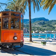 Taking the Slow Train to Sóller, Mallorca