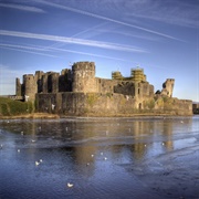 Caerphilly Castle - Wales