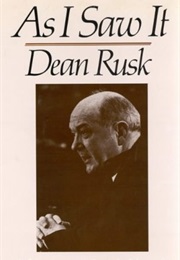 As I Saw It (Dean Rusk)