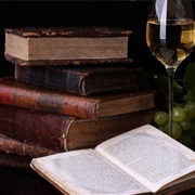 Read a Poetry Book While Drinking Wine.