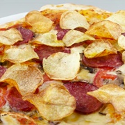 Pizza With Chips