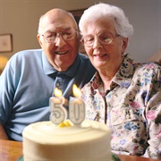 Gold Wedding Anniversary