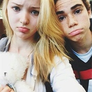 Dove Cameron and Cameron Boyce