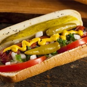 Chicago-Style Hot Dog
