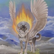 Winged Wolf Spirit