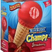 Blue Bunny Champ! Strawberry