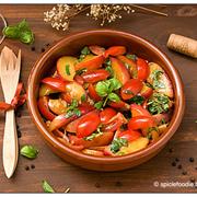 Nectarine-Tomato Salad