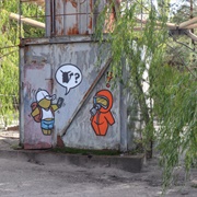 Pikachu in the Chernobyl Exclusion Zone