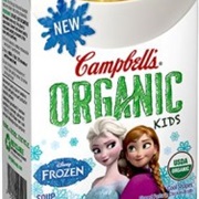 Frozen Campbell's Organic Soup
