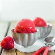 Strawberry Sorbet