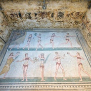Sala Delle Dieci Ragazze, Villa Romana Del Casale