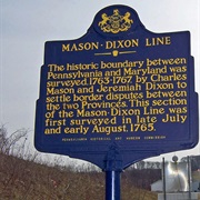 Cross the Mason-Dixon Line