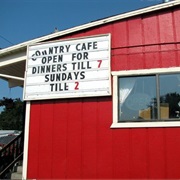 Country Cafe (Lyle, Washington)