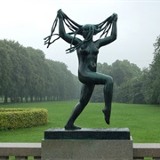 The Girl With the Snakey Hair in Oslo