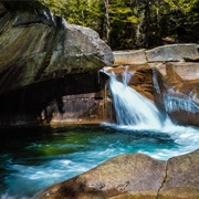 The Basin in Lincoln, New Hampshire