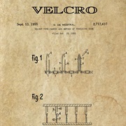 Velcro Patented (1955)