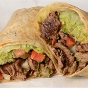 Carne Asada Burrito